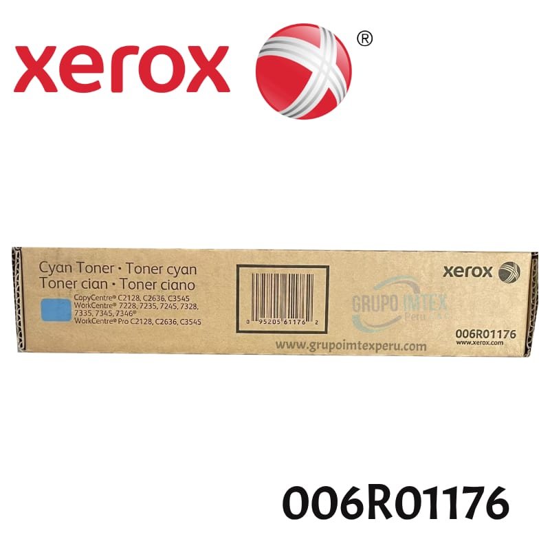 TONER XEROX 006R01176 CYAN WC 7328/7335
