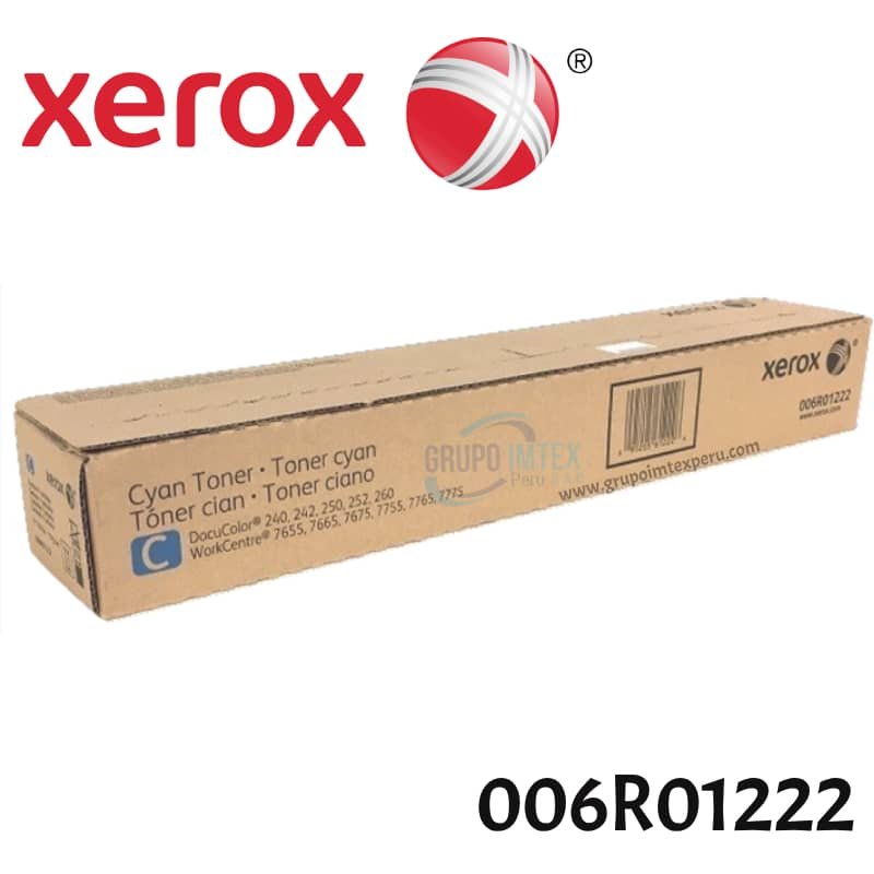 TONER XEROX 006R01222 CYAN (L)