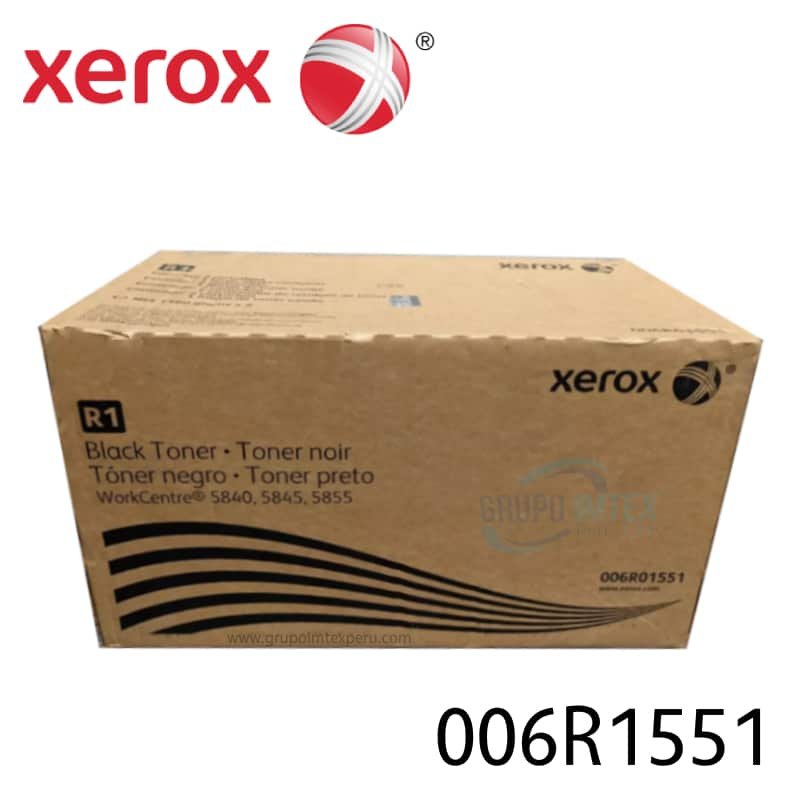 TONER XEROX 006R01551 BLACK PARA WC 5845 / 5855