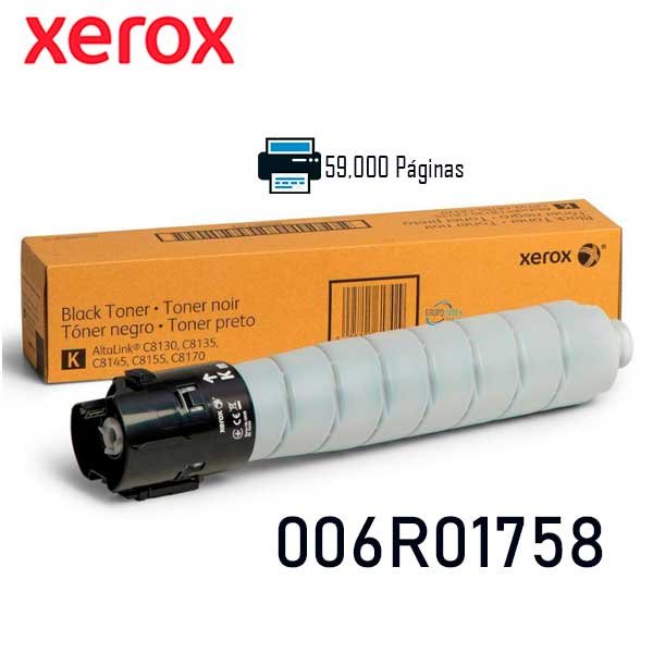 Toner Xerox 006R01758 Negro Altalink C8170