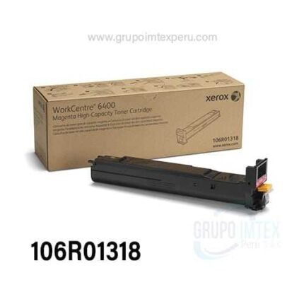 TONER XEROX 106R01318 MAGENTA HC WC 6400