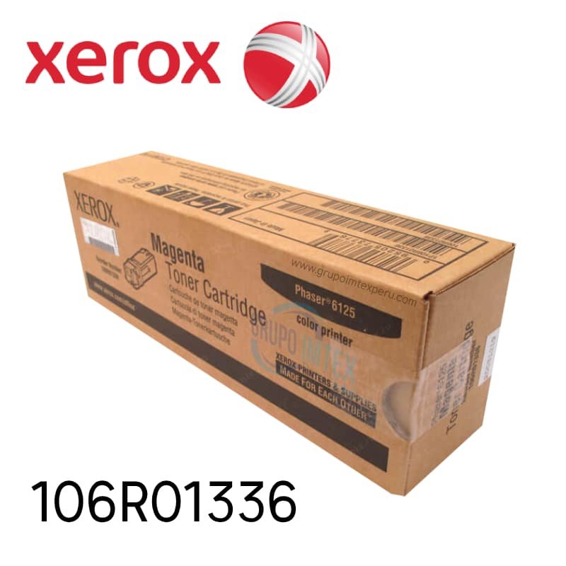 TONER XEROX 106R01336 PHASER 6125 MAGENTA