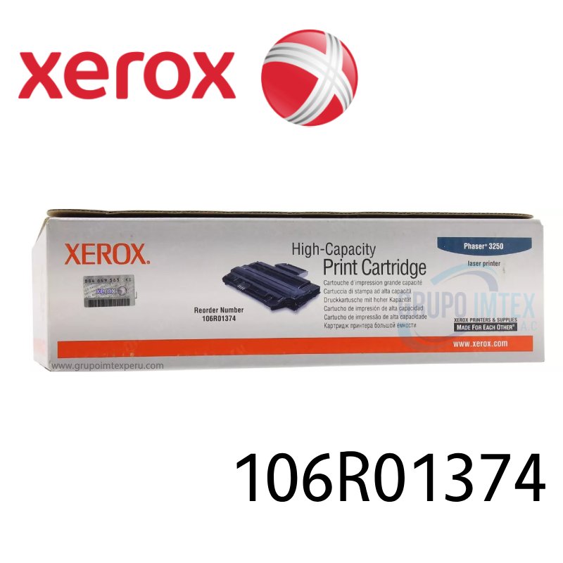 TONER XEROX 106R01374 PHASER 3250 (5000P)