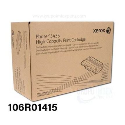 TONER XEROX 106R01415 PHASER 3435 HC - Imagen 2