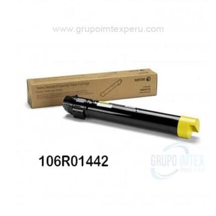 TONER XEROX 106R01442 YELLOW PARA PHASER 7500 STANDARD - Imagen 2