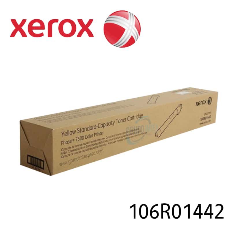 TONER XEROX 106R01442 YELLOW PARA PHASER 7500 STANDARD