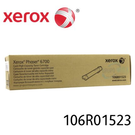 TONER XEROX 106R01523 CIAN ALTA CAPACIDAD (PHASER 6700)