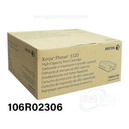 TONER XEROX 106R02306 NEGRO PH 3320 - Imagen 2