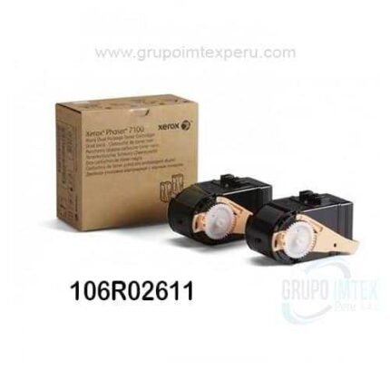 TONER XEROX 106R02611 DUAL PACK YELLOW PARA PHASER 7100 - Imagen 2