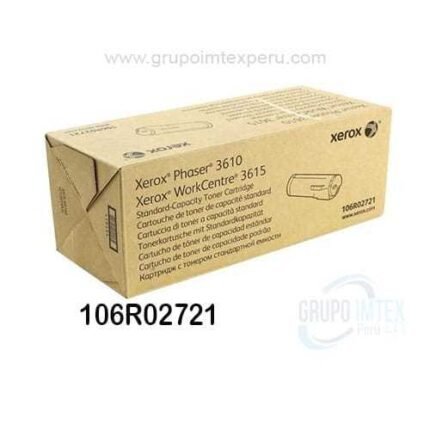 TONER XEROX 106R02721 P3610 / WC3615 DMO 5,900 PAGS - Imagen 2