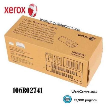 TONER XEROX 106R02741 WC 3655 25,900 PAGS - Imagen 2