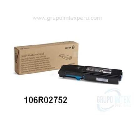Toner Xerox 106R02752 Cyan Workcentre 6655 - Imagen 2