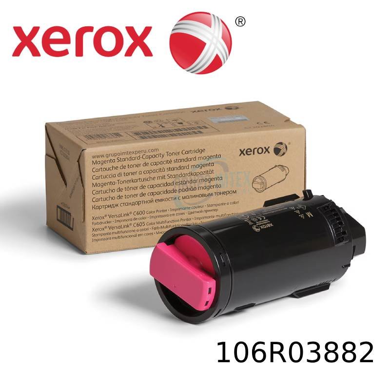 TONER XEROX 106R03882 MAGENTA VERSALINK C500/C505