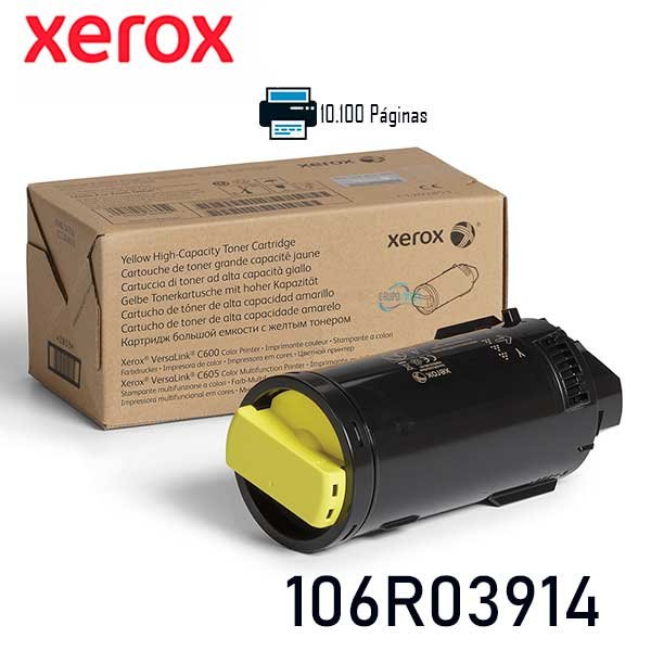Toner Xerox 106R03914 Amarillo Versalink C600/C605