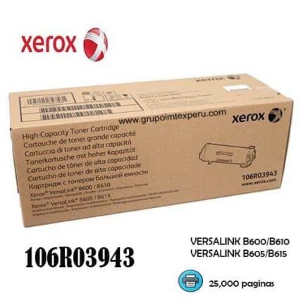 TONER XEROX 106R03943 VERSALINK B600 25 KPGS - Imagen 2