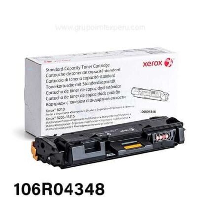 TONER XEROX 106R04348 NEGRO PARA B210 B215 B205 - Imagen 2