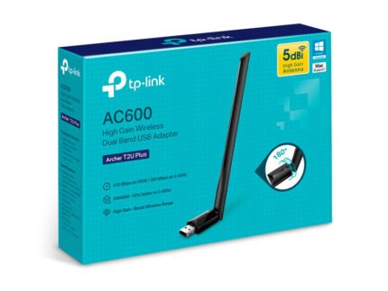 ADAPTADOR TP-LINK USB AC600 DOBLE BANDA T2UPLUS