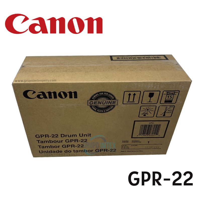 Tambor canon GPR-22 IR-1018/1022/1024IF