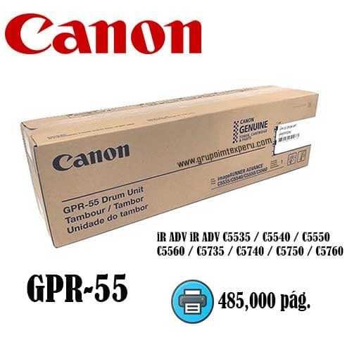 Tambor canon GPR-55 iiR ADVC5535, C5540, C5550, C5560, C5735.