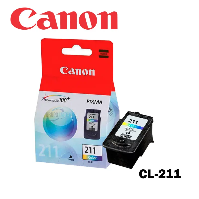 Tinta Canon Cl-211 Color  9Ml Pixma Mp250 Ip2700