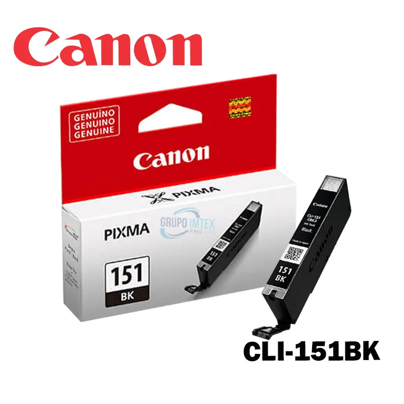 TINTA CANON CLI-151 BLACK MG-6210 /5410 /IP-7210