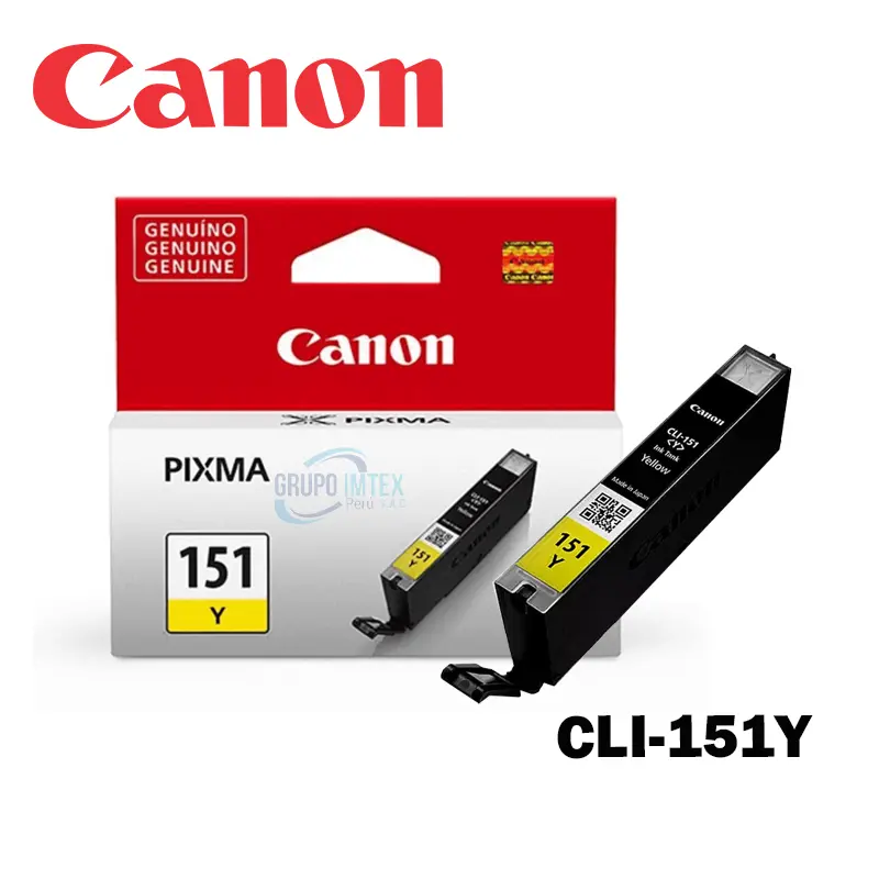 TINTA CANON CLI-151 YELLOW