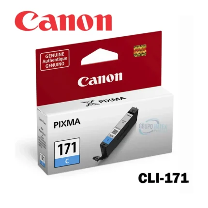 Tinta Canon Cli-171  Cyan Mg5710, Mg6810, Mg7710