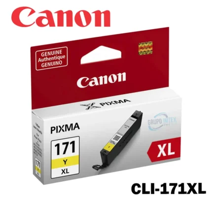 Tinta Canon Cli-171XL Yellow Mg5710, Mg6810, Mg7710