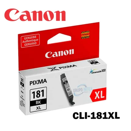 Tinta Canon Cli-181XL  Black Pixma Ts6110 , Ts6210,  Ts701