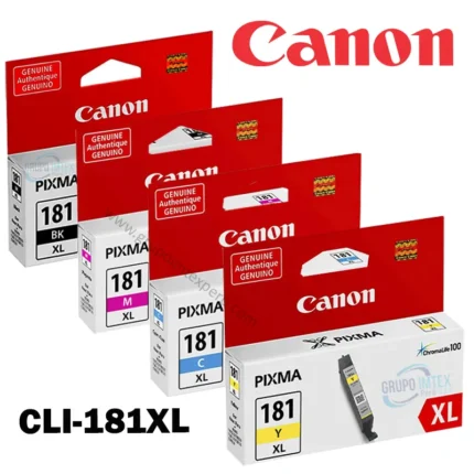Tinta Canon Cli-181XL  Cyan Pixma Ts6110 , Ts6210,  Ts701 - Imagen 2
