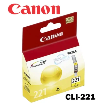 TINTA CANON CLI-221 YELLOW PARA IP-4600