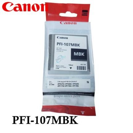 TINTA CANON PFI-107MBk MATE NEGRO