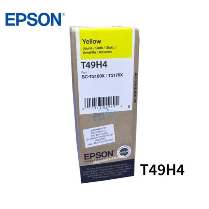 Tinta Epson T49H4 yellow Surecolor Sc-T3100X, Sc-T3170X