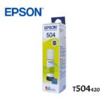 Tinta Epson T504420 T504 Amarillo L4150, L4160, L6161