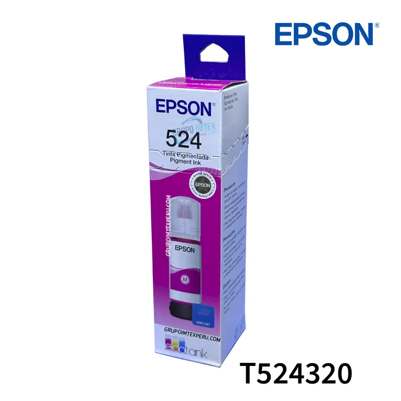 Tinta Epson T524320 Magenta, L6490, L15150, L15160