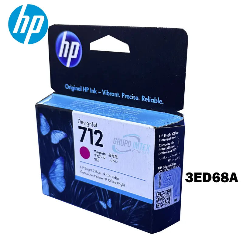 TINTA HP 712A MAGENTA 3ED68A  29ML