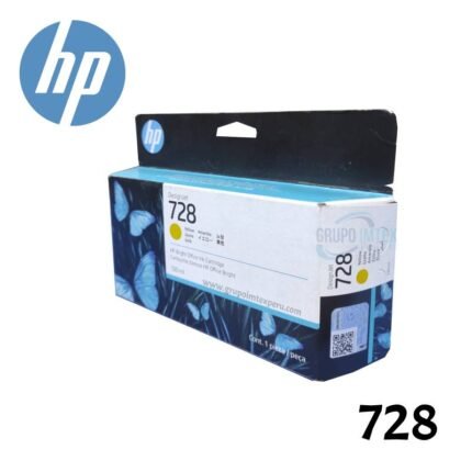 Tinta Hp 728 Amarillo  F9J65A DesignJet T730 130ML