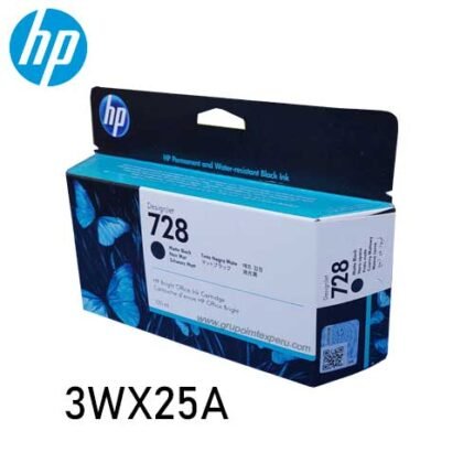 Tinta Hp 728 Matte Black 3Wx25A 130ML - Imagen 2