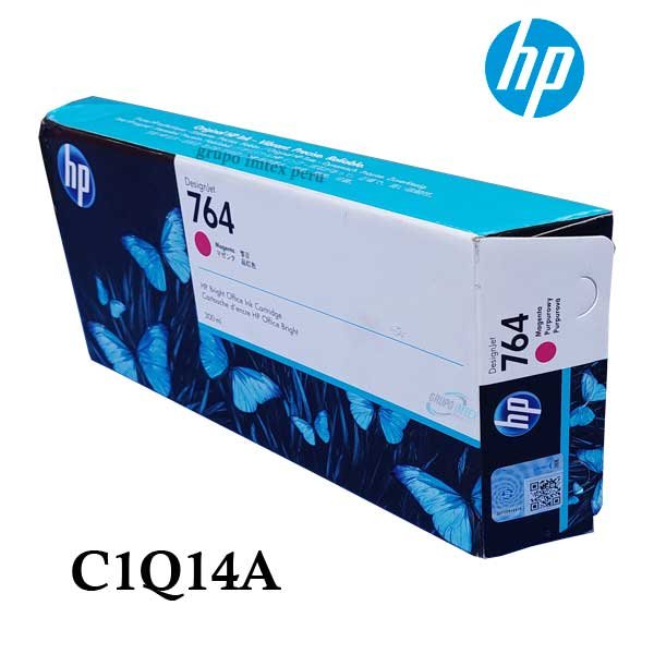 Tinta Hp 764 C1Q14A 300Ml Magenta Designjet T3500