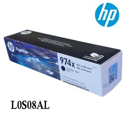 TINTA HP 974XL L0S08AL BLACK 10,000 PGS