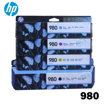 Tinta Hp 980 Cyan D8J07A   X555, Mfp X585 - Imagen 2