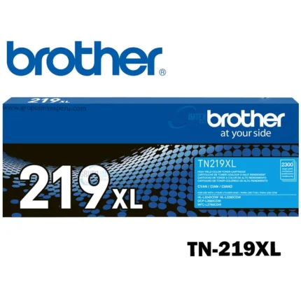 Toner Brother Tn-219XL Cyan Hl L3280Cdw, Hl L3240Cdw, Dcp L3560Cdw