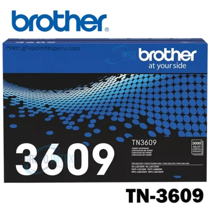 Toner Brother Tn-3609 Dcpl5660Dn, Mfcl6915Dw, Hll5210Dn, Hll6415Dw - Imagen 2