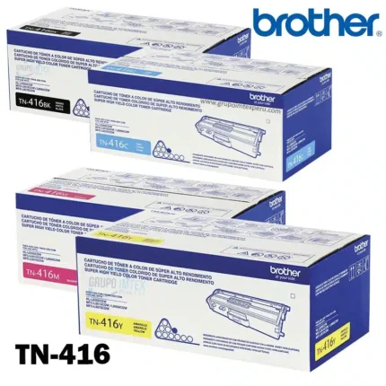Toner Brother Tn-416  Black  Hl-L8360Cdw, Mfc-L8610Cdw - Imagen 2