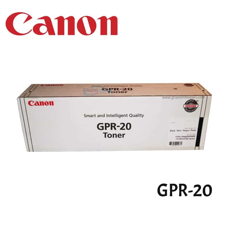 TONER CANON GPR-20 BLACK PARA IR C5185I