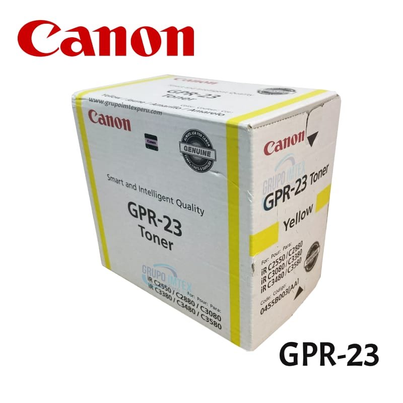 Toner Canon GPR-23 Yellow iR C3380, 2880, 3480