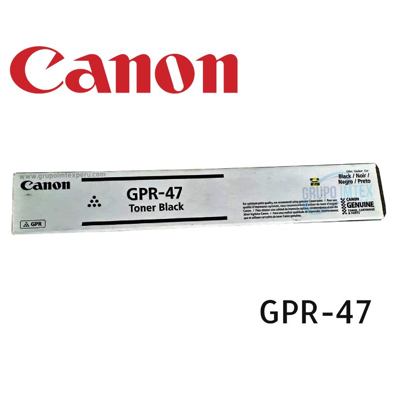 Toner Canon GPR-47 Negro iR2202N Original