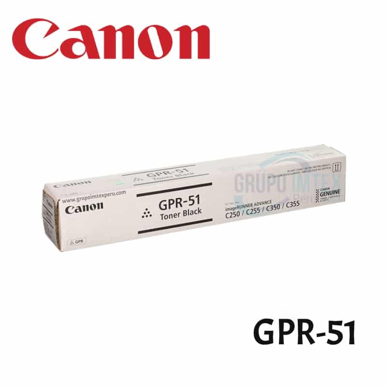 Toner Canon GPR-51 Black iR ADV C350iF, C250iF