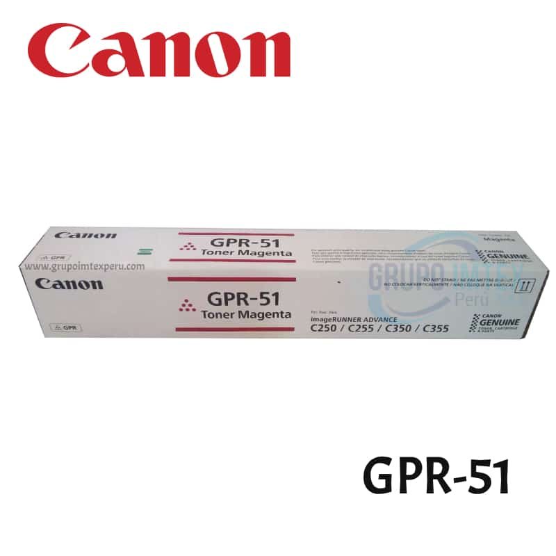 Toner Canon GPR-51 Magenta iR ADV C350iF, C250iF