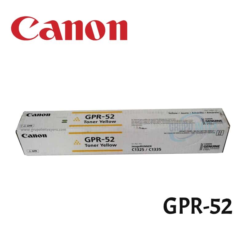 Toner Canon GPR-52  Yellow  iR C1335iF